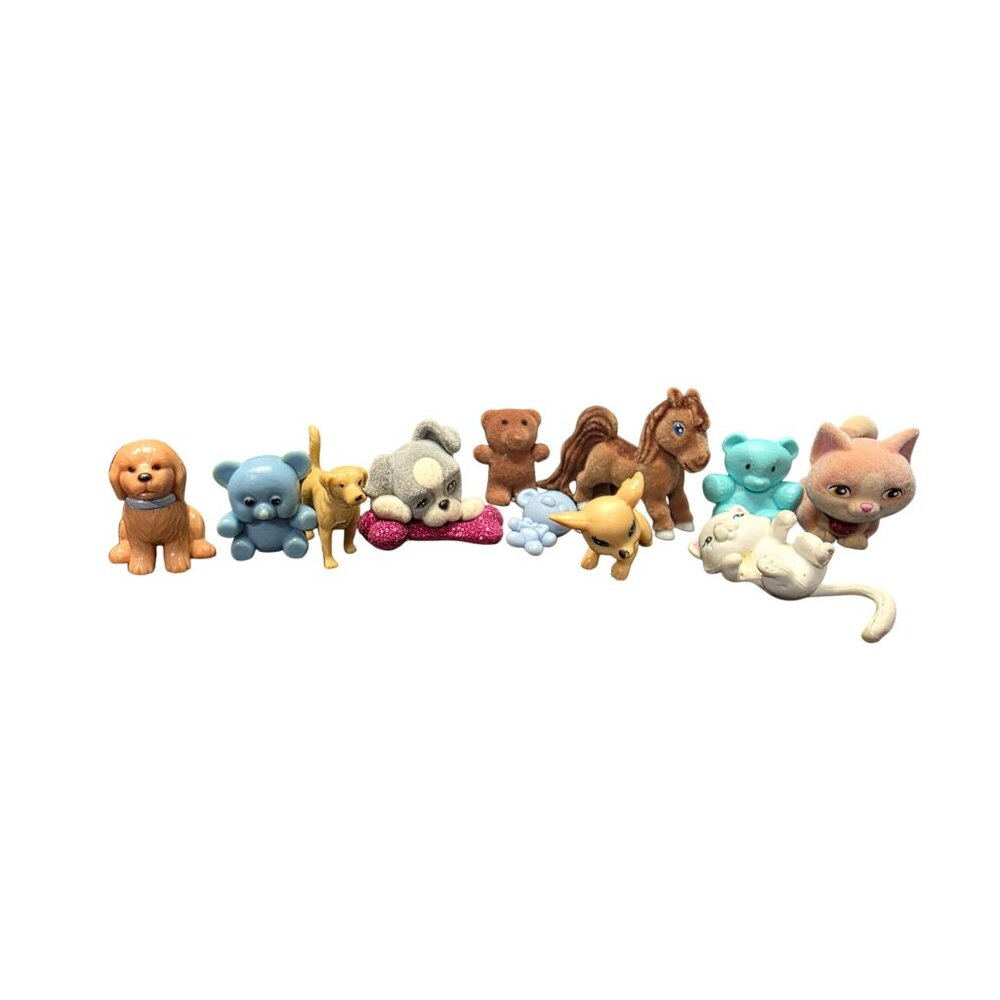 Large Lot of Mini Minature Pets Doll Accessories